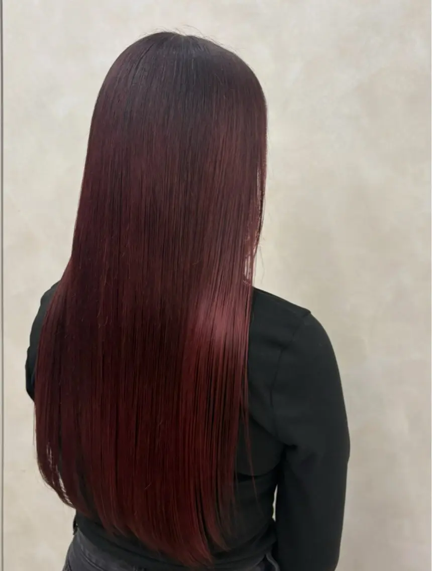 カラー ヘアカラー 落合 真実のヘアスタイル