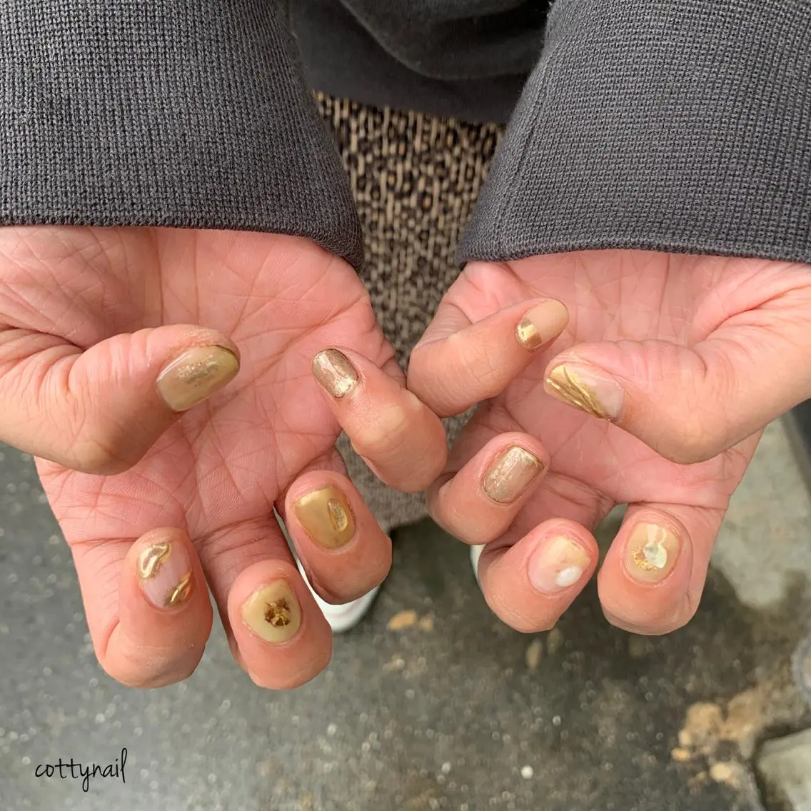 ネイル アートネイル ジェルネイル ニュアンスネイル cottynail -miki-のその他イメージ
