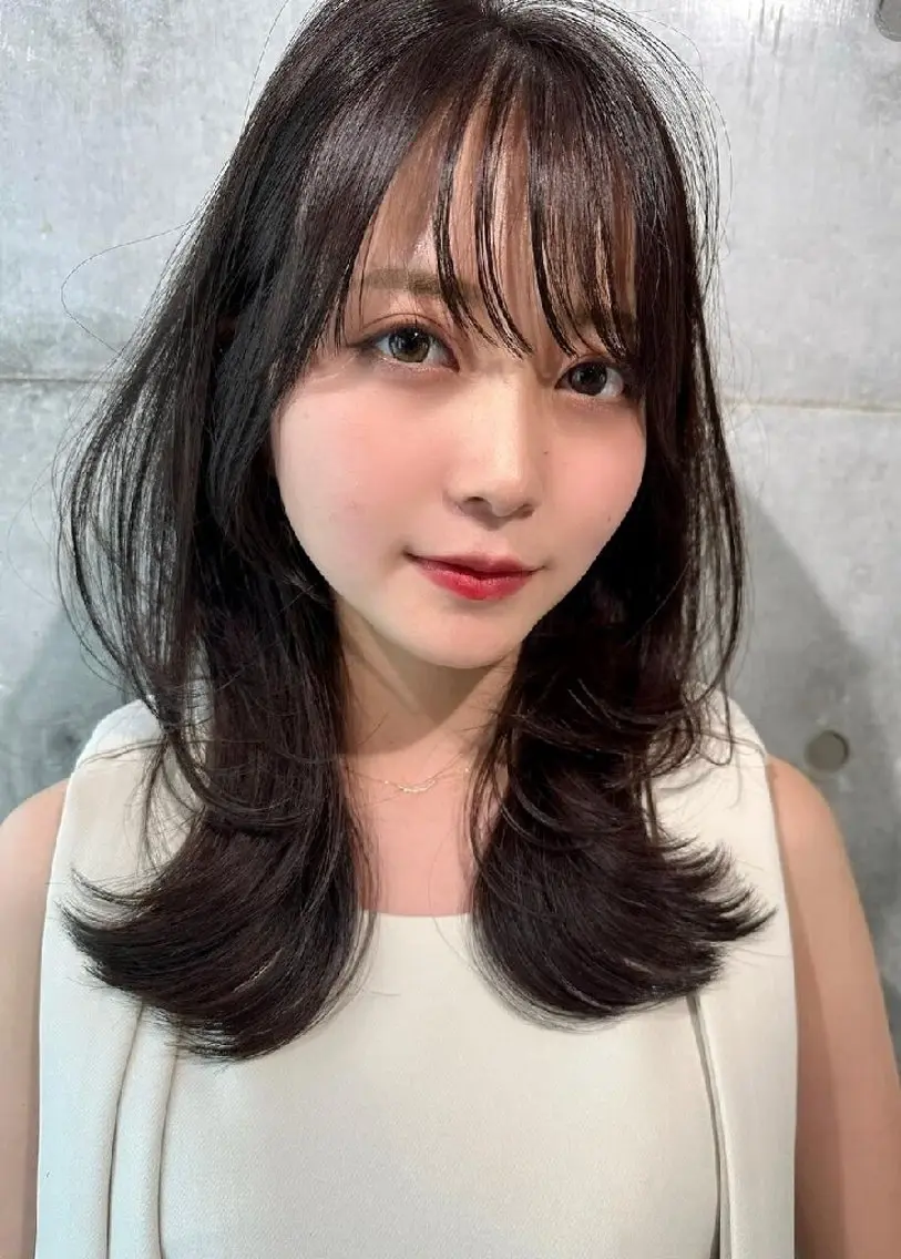 前髪縮毛矯正🤍➕️前髪カット✂️➕️クイックトリートメント🪞🫧の写真