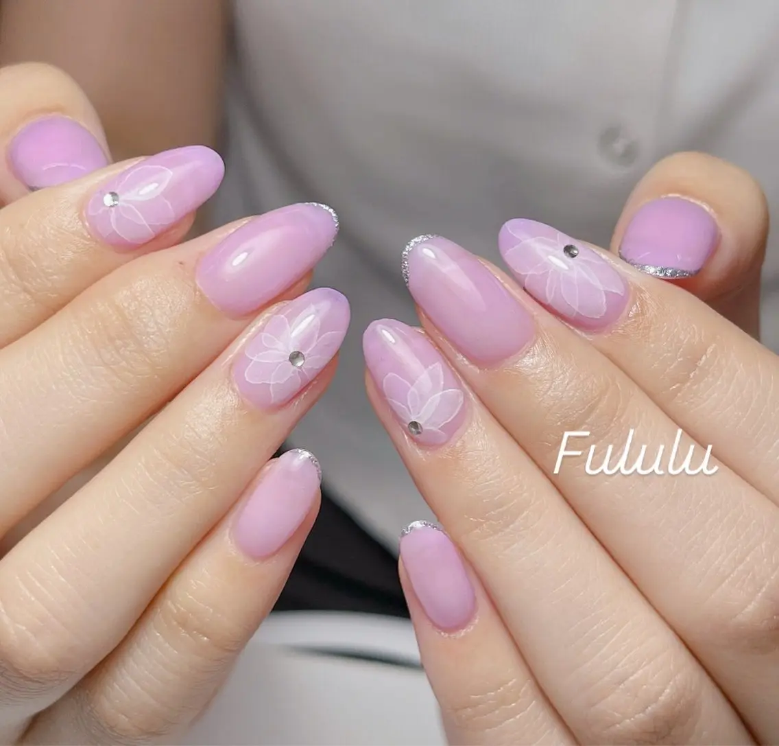 ミディアム Fululu nailのネイルデザイン