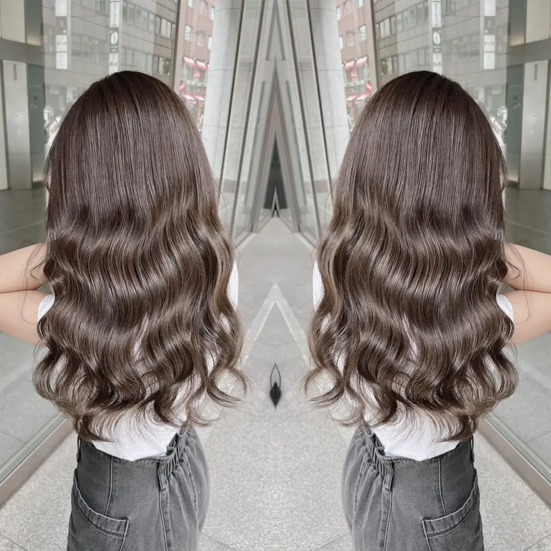 ロング カラー 美髪美容師 🫧くぼた店長のヘアスタイル