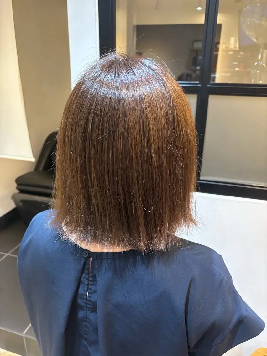 ミディアム ヘアカラー トリートメント Kiara ⭐️ .｡.:*☆のヘアスタイル