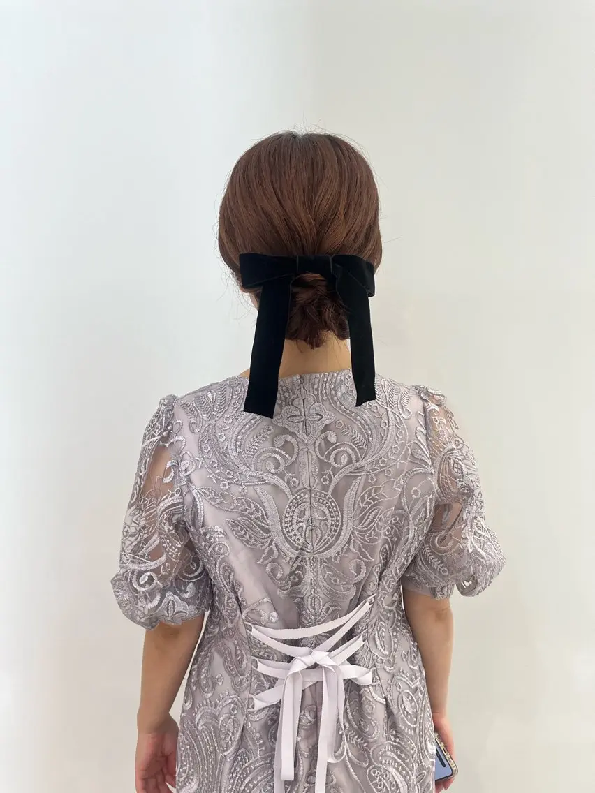 ヘアアレンジ ヘアセット hair set 髪質改善のヘアスタイル