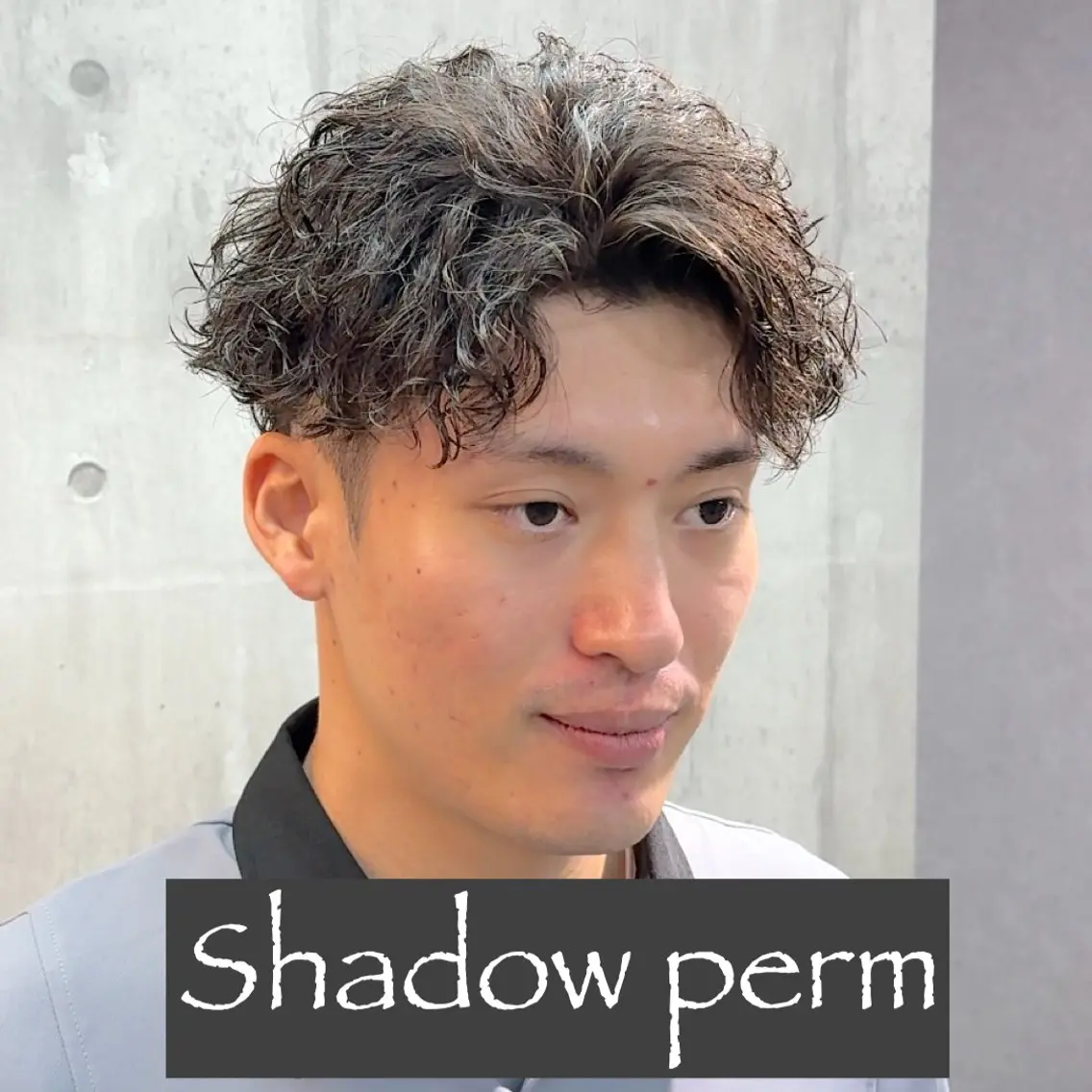 ショート パーマ ヘアアレンジ メンズ MENIN メンズ サロン　望月　涼太のヘアスタイル