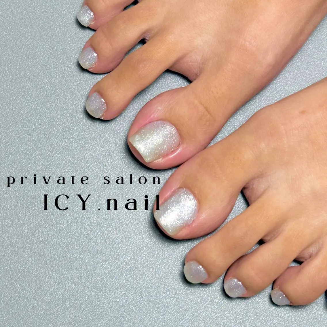 ネイル フットネイル ICY,nail REINAのネイルデザイン