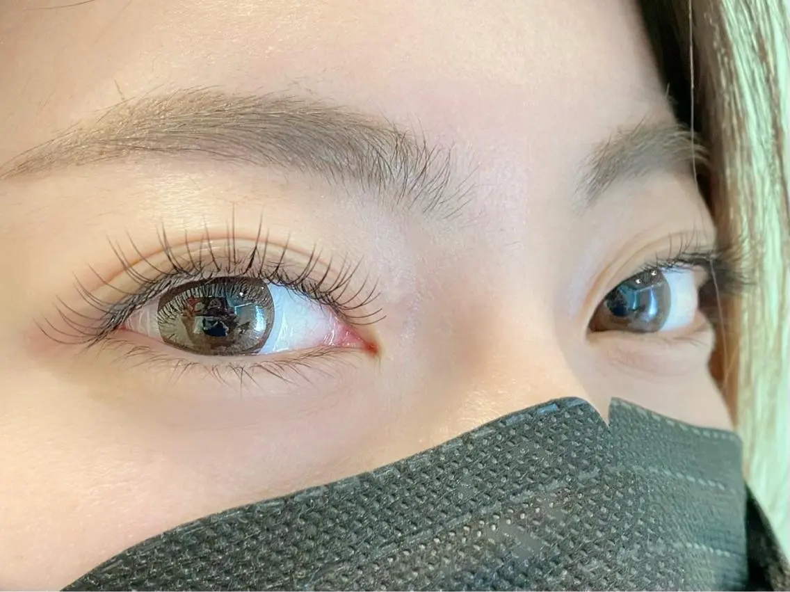 ✨当日限定✨最高級フラットラッシュ 80本(片目40)J.C.D.カールあります💚美容液コーティング付【初回オフ無料】の写真