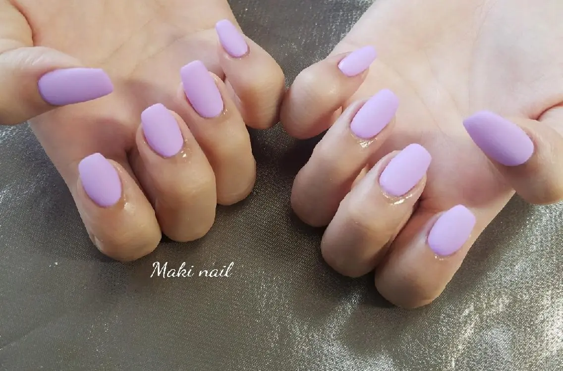 ネイル マットネイル ･:*+.✳︎˚✧₊ MAKI NAILのネイルデザイン