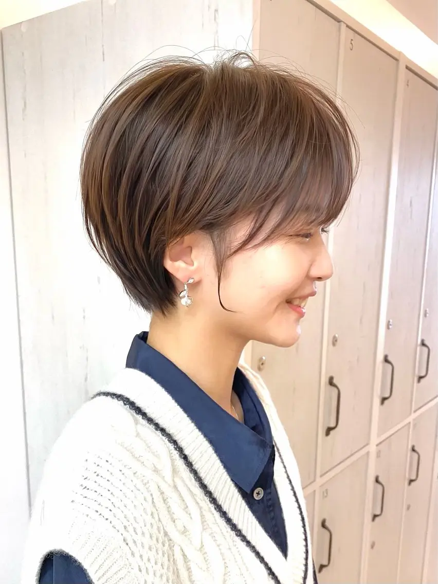 ショート ひなた🐶表参道📍 似合わせカット💫のヘアスタイル