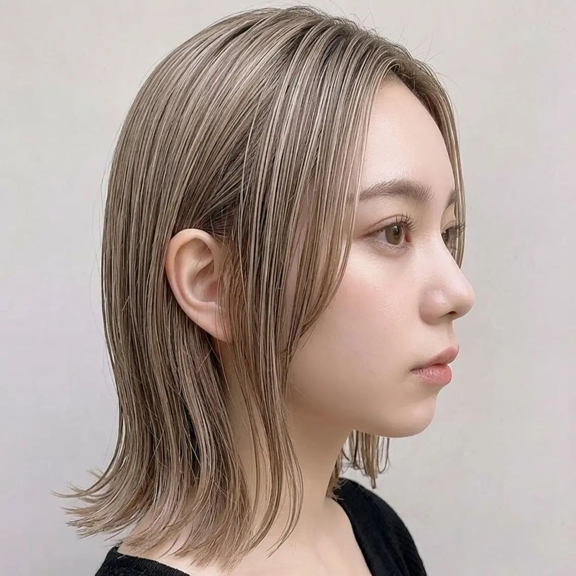 ミディアム インナーカラー◆ ダブルカラー◆ 上原のヘアスタイル