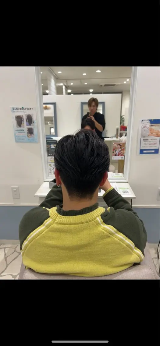 メンズ 三宅 隼生のヘアスタイル