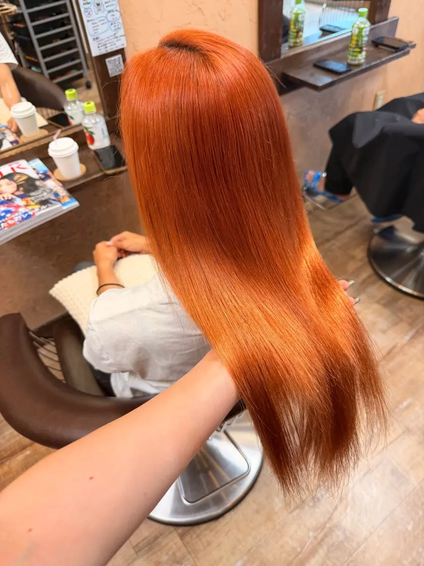 ロング ヘアカラー トリートメント Moremuu/ MAIKA🎀のヘアスタイル