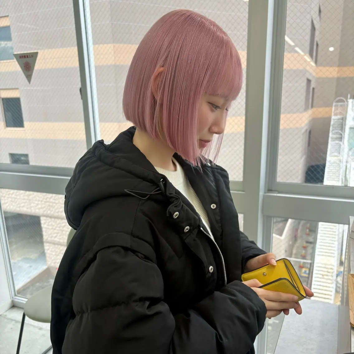 ショート カラー ヘアカラー トリートメント ハイトーン ayane💖のヘアスタイル