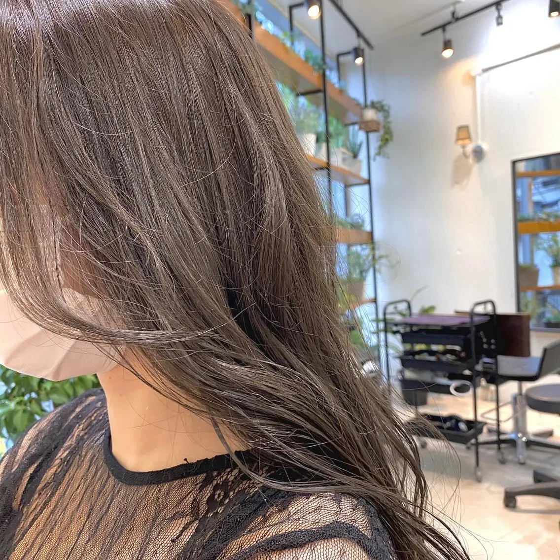 セミロング カラー ヘアアレンジ ヘアカラー トリートメント ヘッドスパ 【ダメージレス施術】 【透明感】北村 拓也のヘアスタイル