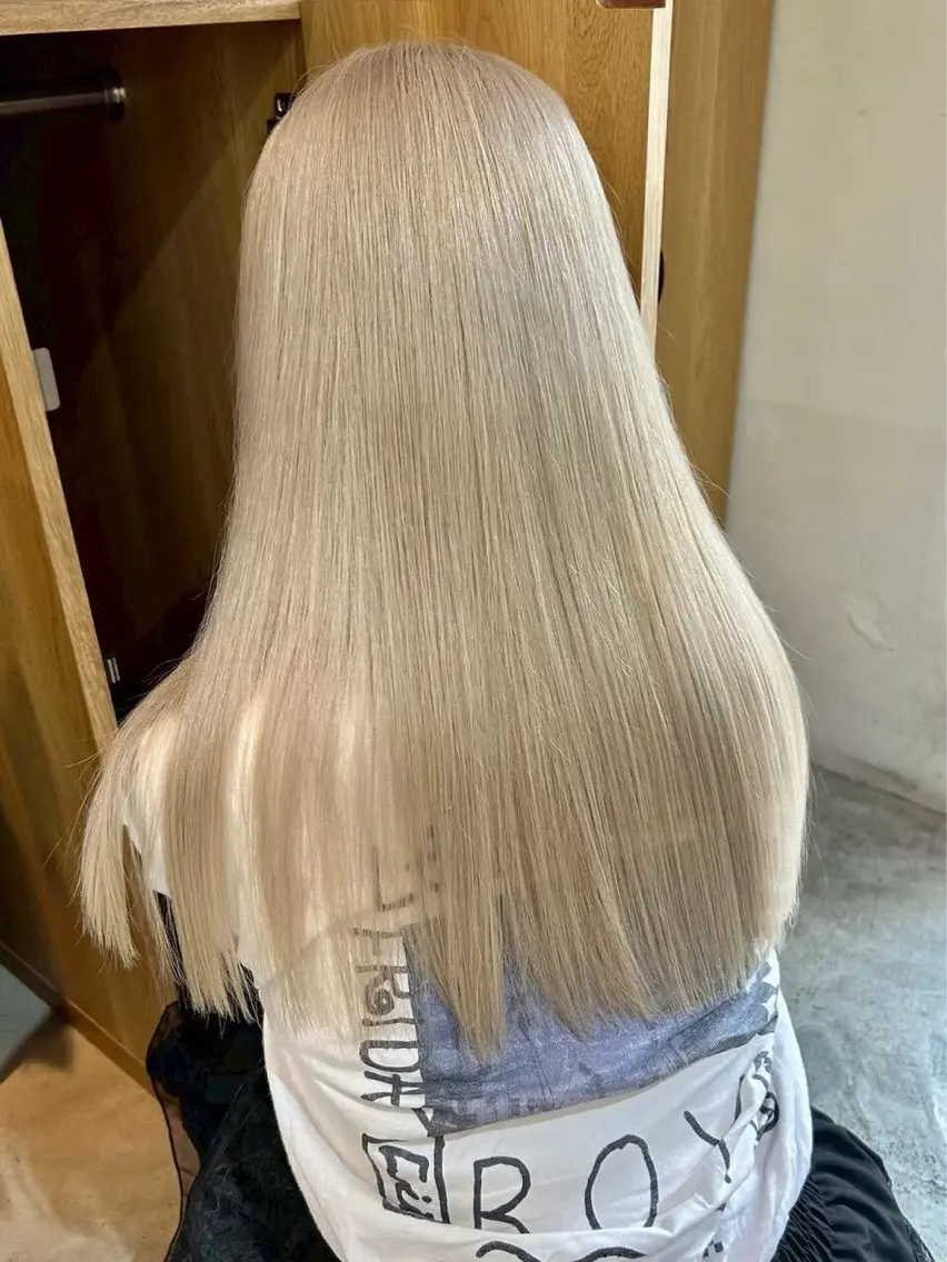 ロング カラー KILLA静岡 あやはのヘアスタイル
