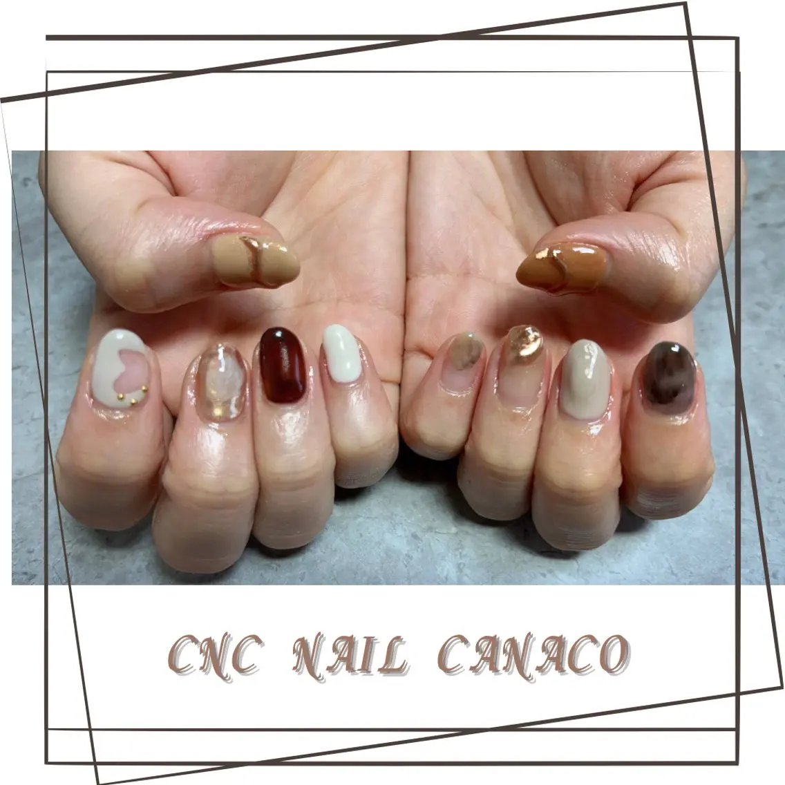 ネイル アートネイル メンズネイル 持ち込み ニュアンスネイル ハンドネイル ハンドケア ベテランネイル cnc nailのネイルデザイン