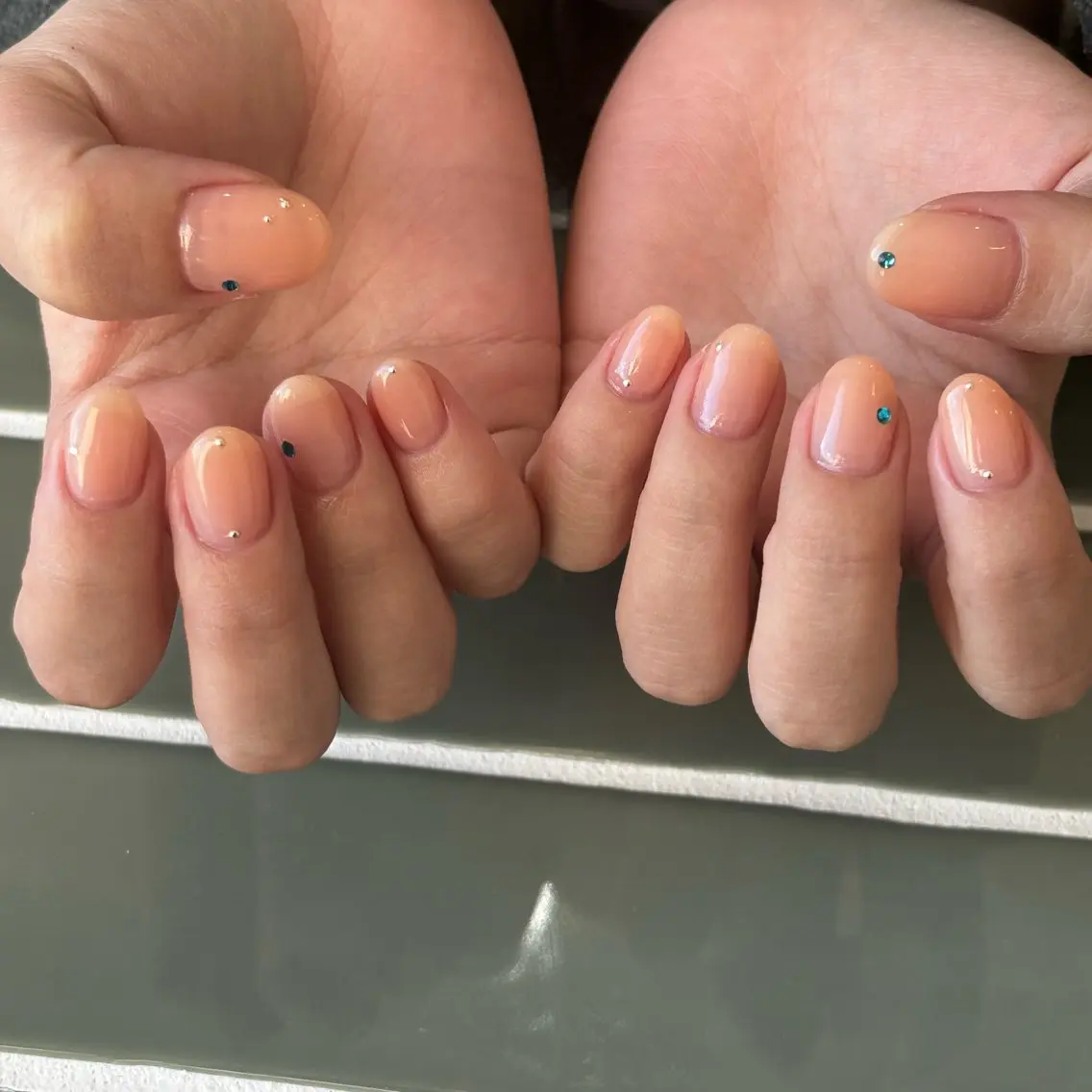 ネイル シンプルネイル SOL　nail イマナカのネイルデザイン