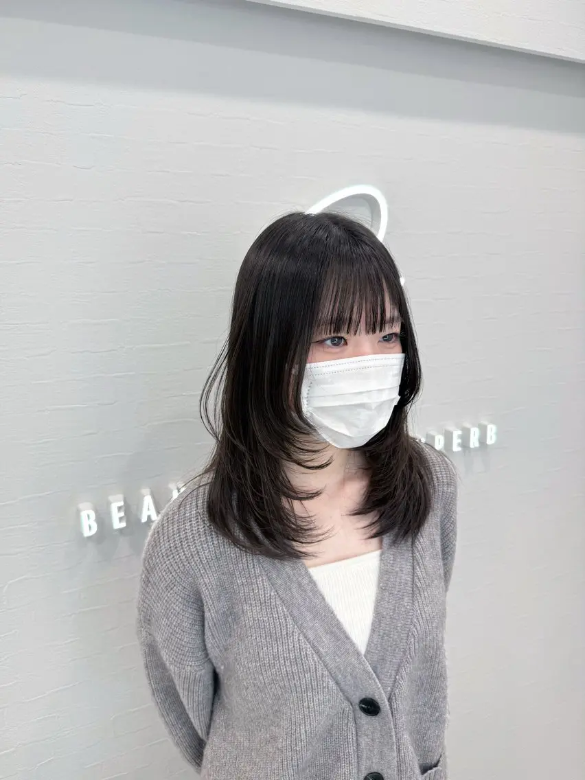 🐩【平日限定】顔周りレイヤーカット✂️の写真