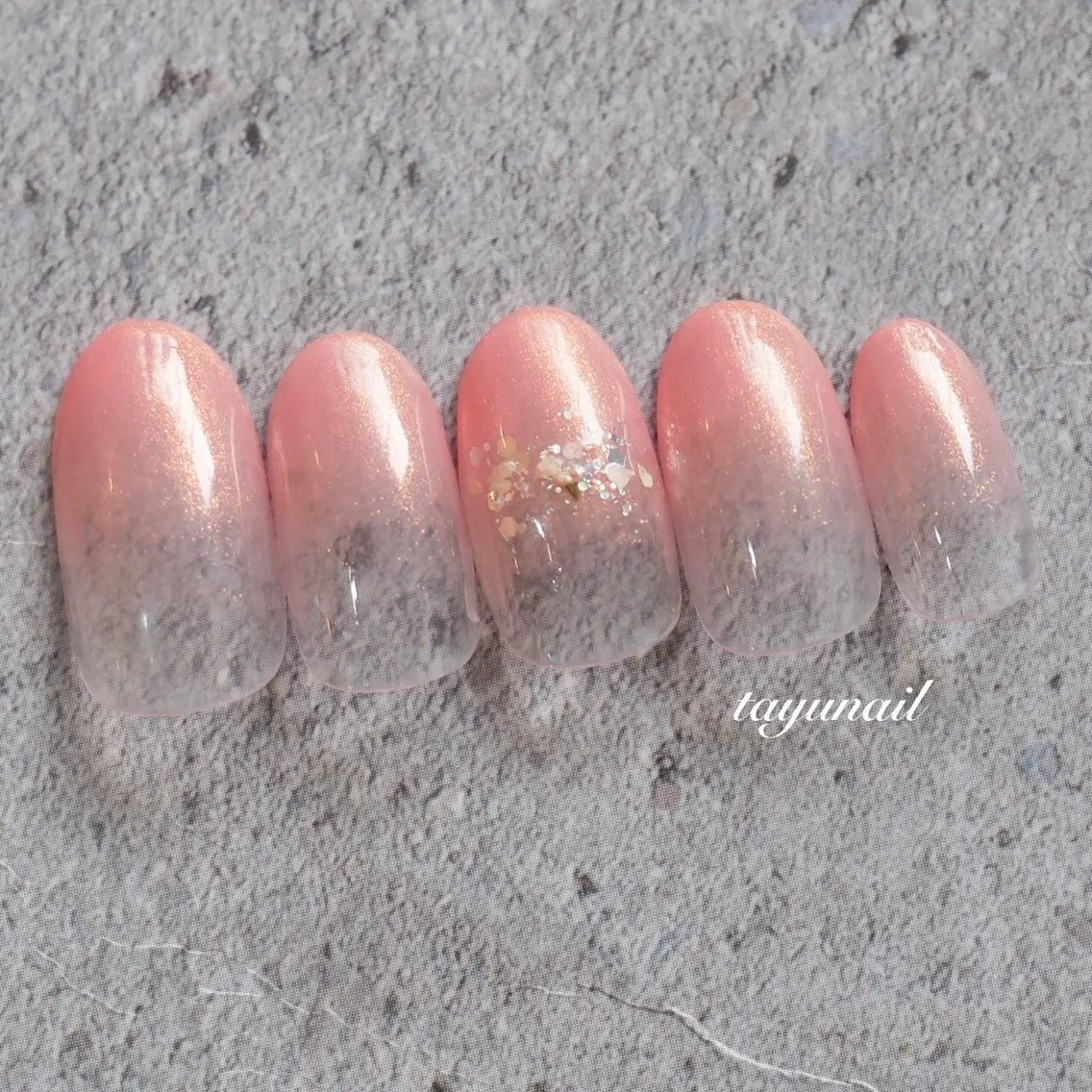 ネイル アートネイル ジェルネイル パラジェル シンプルネイル 夏ネイル ハンドネイル ネイルサロン 【たゆnail】のネイルデザイン