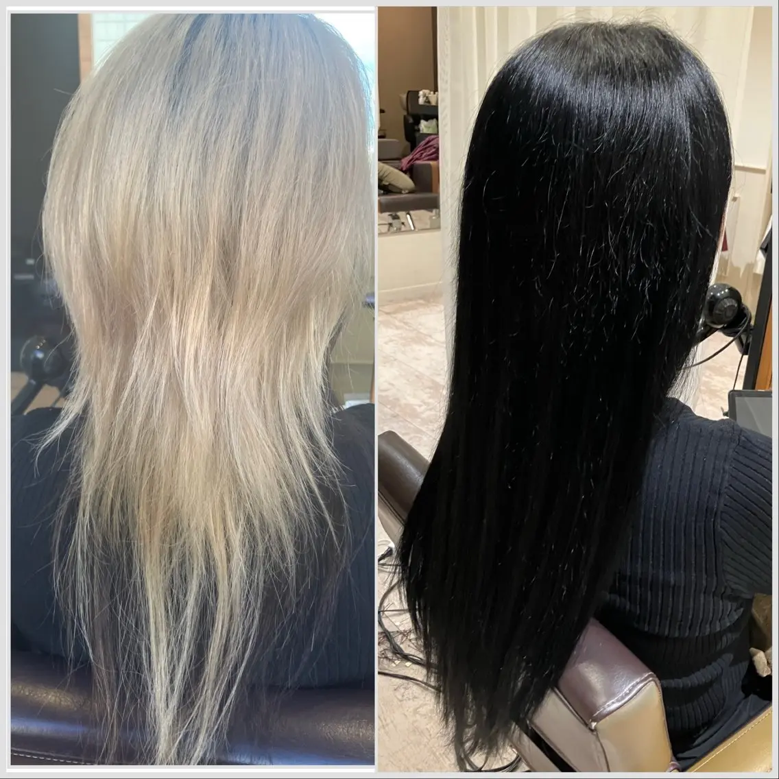 セミロング エクステ エクステ エクステブリーチ矯正 griFFicaのヘアスタイル