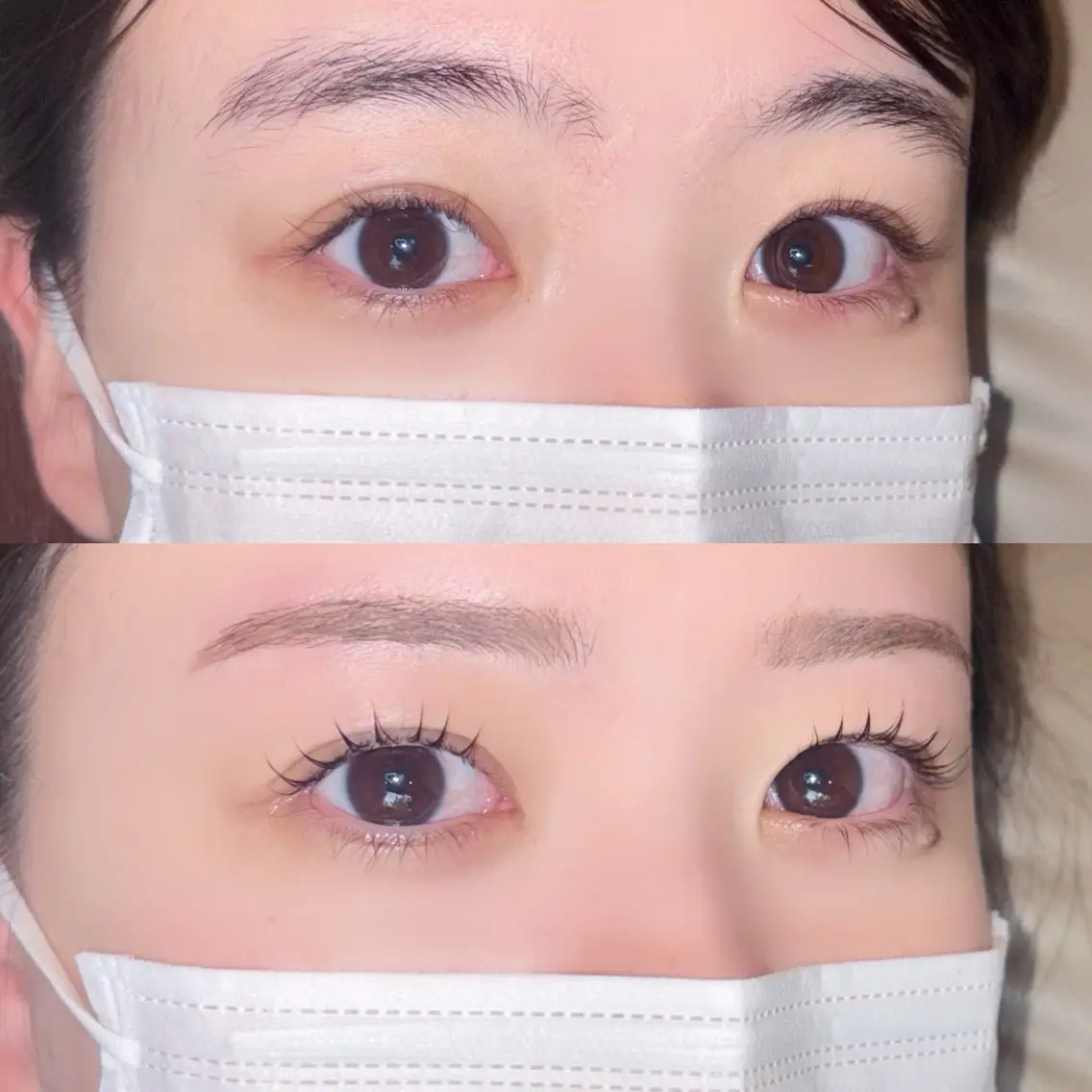 オススメmenu︎💕︎︎潤いまつ毛パーマ＋眉wax＆パーマ（￥2,000） 【6月限定🎀】の写真