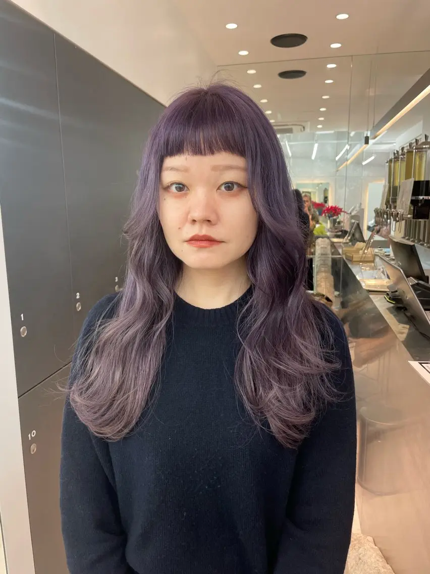 セミロング カラー カット ヘアカラー トリートメント ♥️ブリーチ/ボブ/ レイヤー♥️maiのヘアスタイル