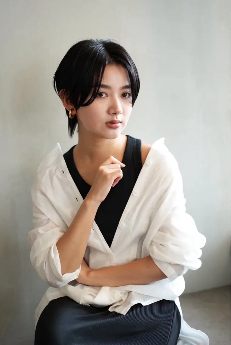 ショート カラー 八幡 空乃のヘアスタイル