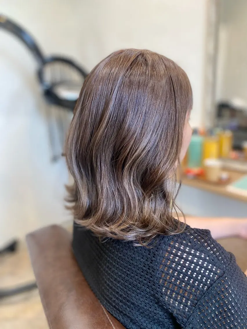 ミディアム カラー カット ヘアカラー トリートメント ◤ Jammin.◢ Mizuho.のヘアスタイル