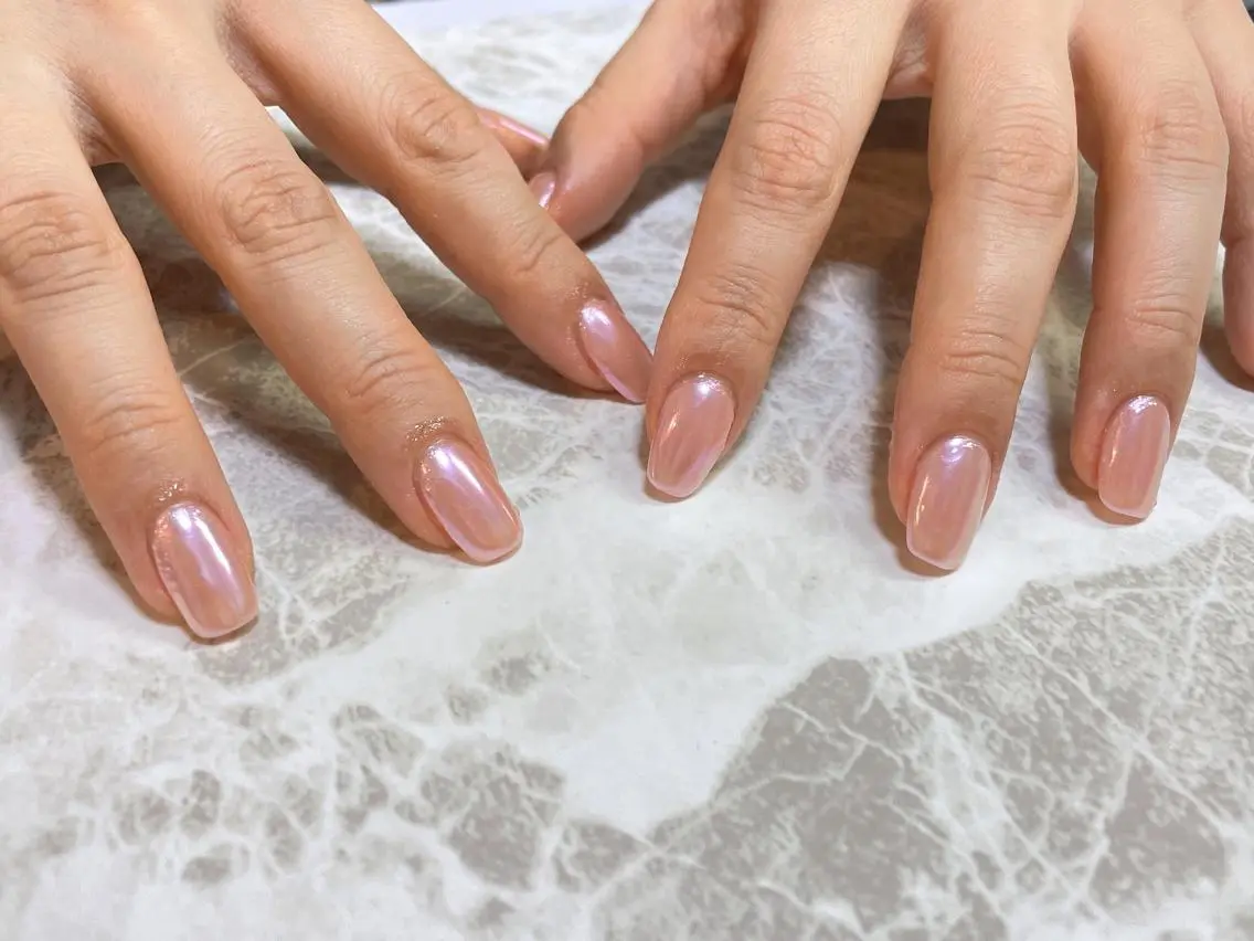 ネイル オーロラネイル ハンドネイル K's nail kotoeのネイルデザイン