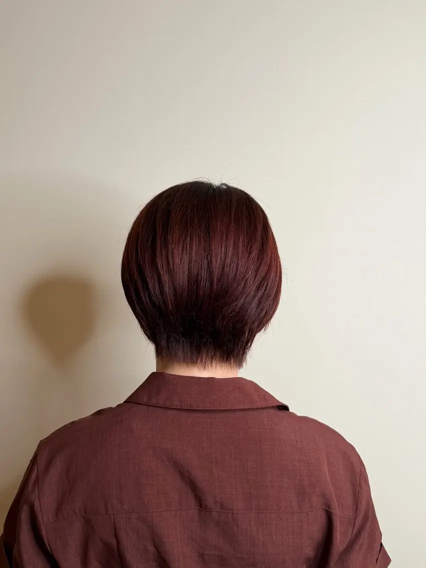 ショート 山口 りかのヘアスタイル