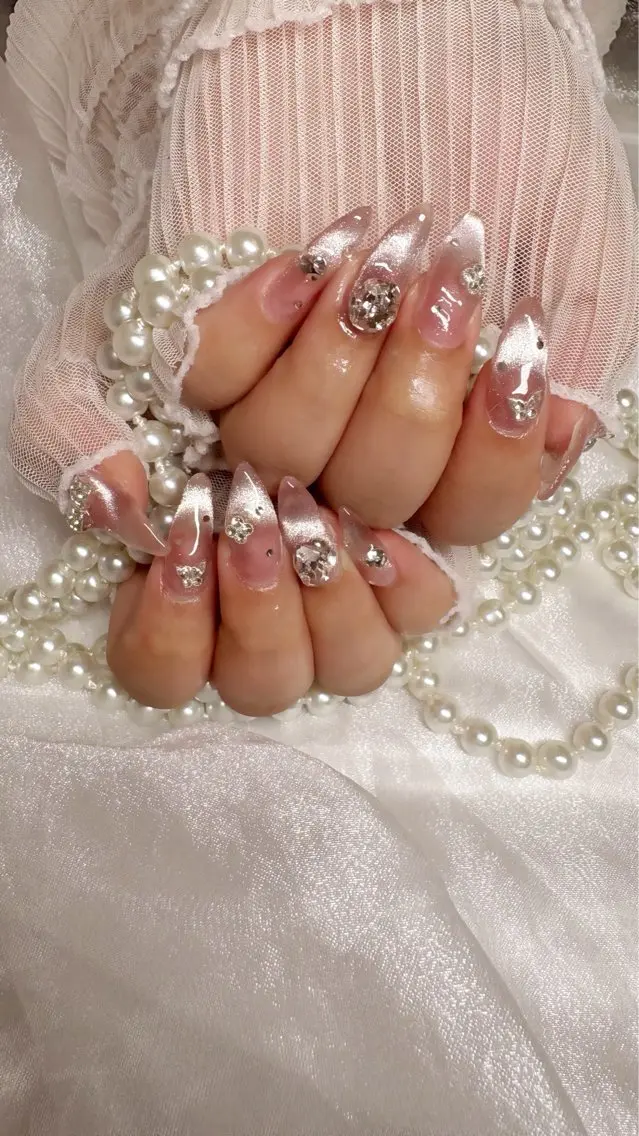ネイル ピンク ハンドネイル Nail Salon macherieのネイルデザイン