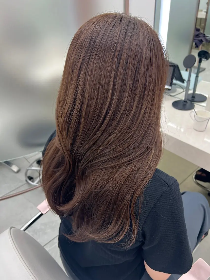 ロング カラー 髪質改善 / coa しずく🐈‍⬛のヘアスタイル