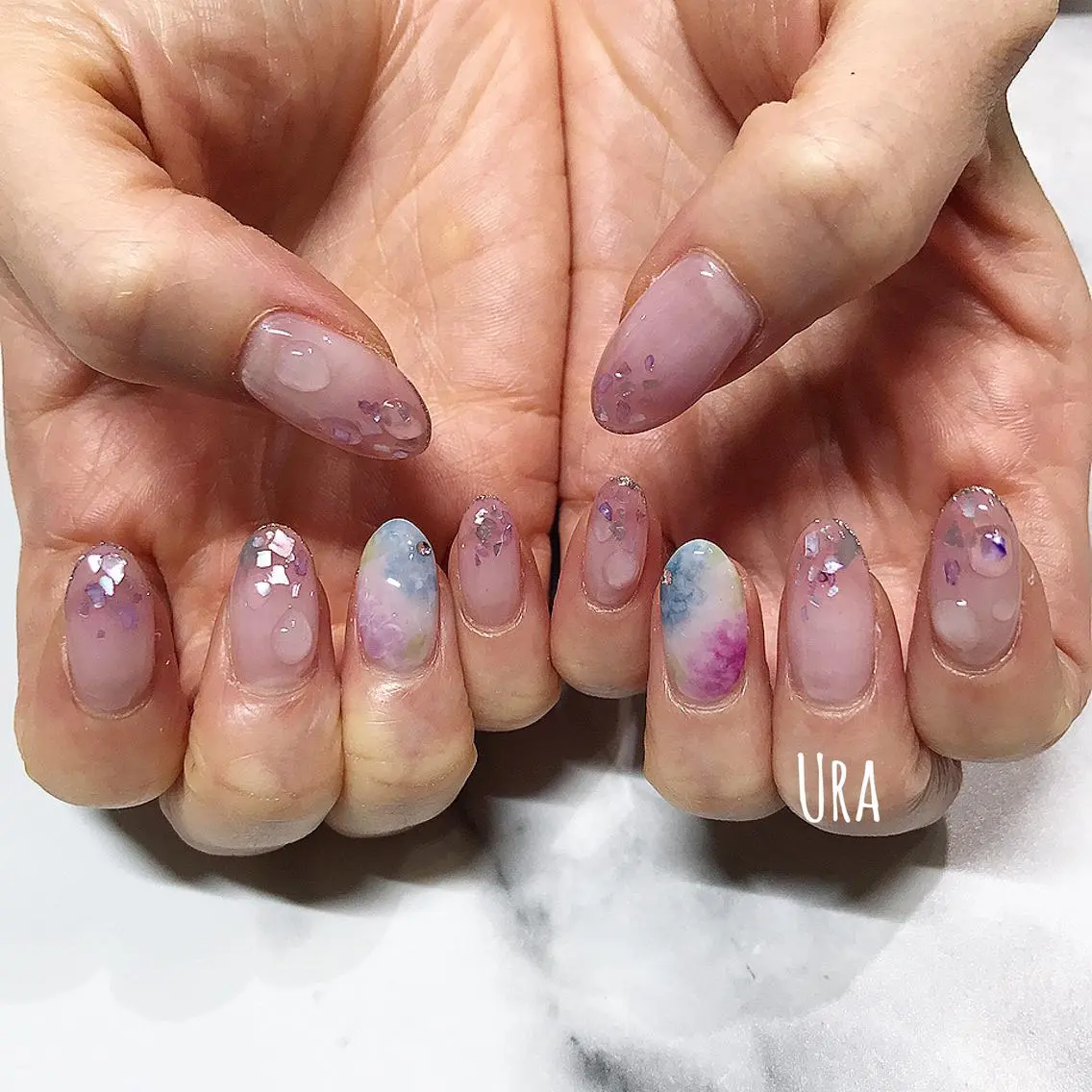 ネイル ハンドネイル UrakoNail 《nail》のネイルデザイン