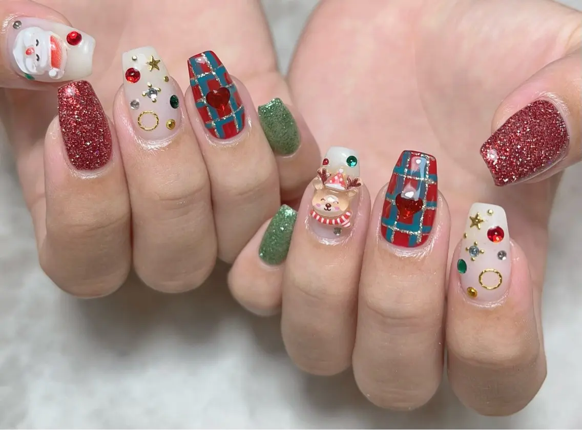 ネイル 冬ネイル クリスマス nails' it...のネイルデザイン
