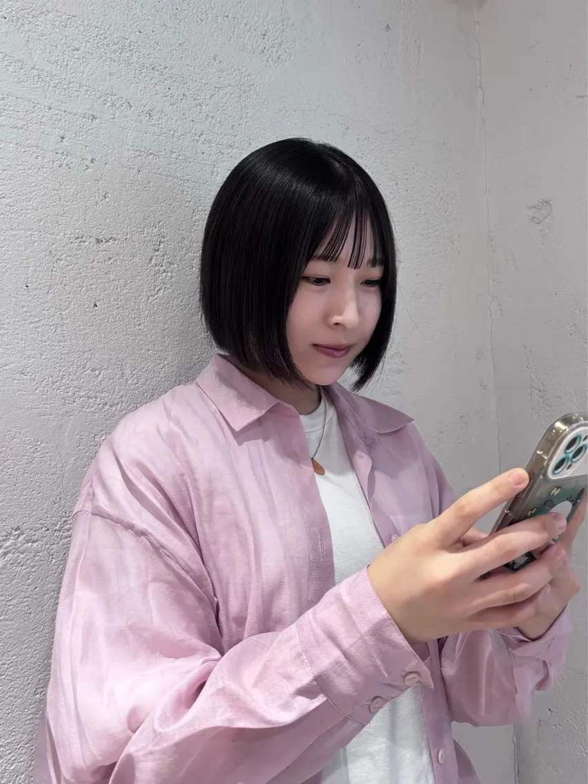 【 梅雨対策 】髪質改善ストレート ✨🌧️の写真