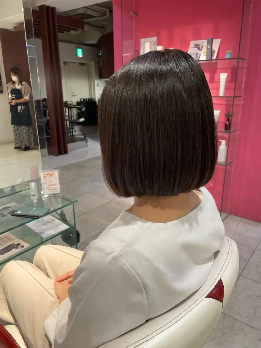 レディースカット【ボブのみ】の写真