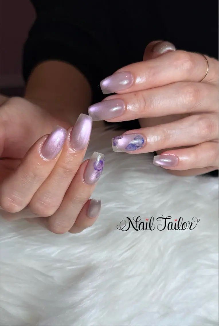 ネイル 韓国ネイル マグネットネイル ハンドネイル NailTailor ネイルテイラーのネイルデザイン