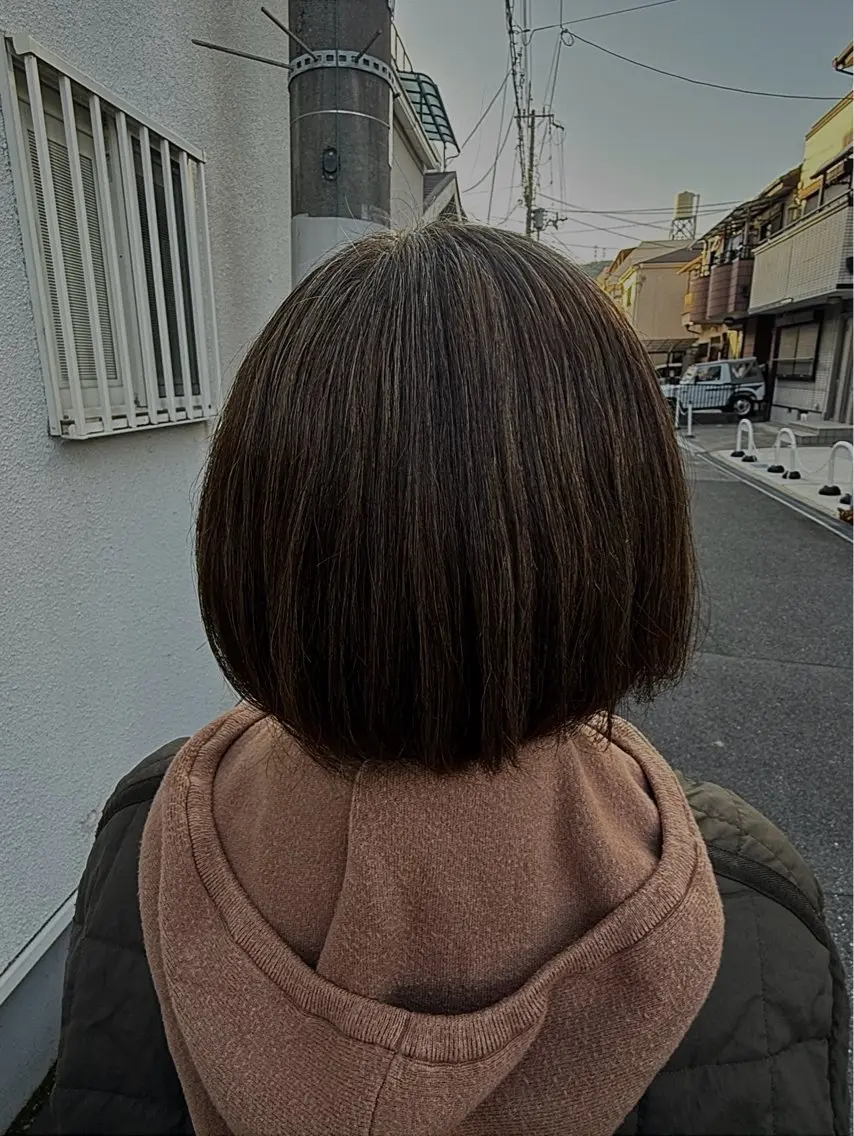 ショート カラー 大立 七夏のヘアスタイル