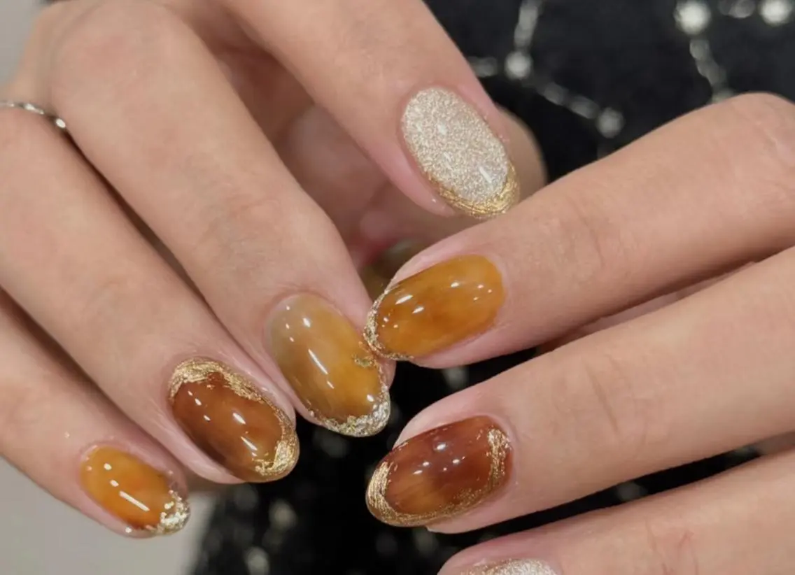 ネイル ハンドネイル ハンドケア 🍑 momo_nailのネイルデザイン