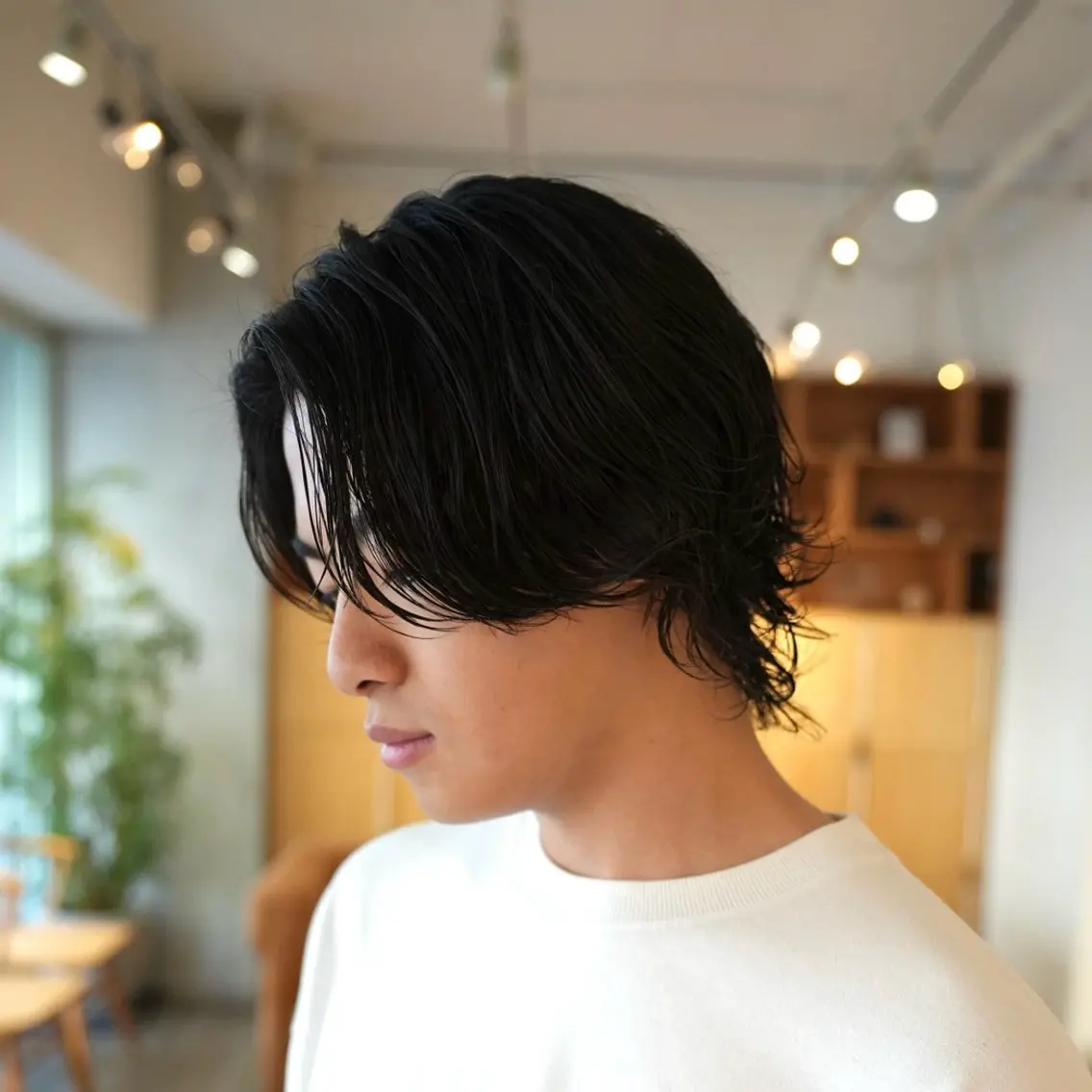 ミディアム カット パーマ メンズヘア/髪質改善 上野 聖斗🌱‬‪のヘアスタイル