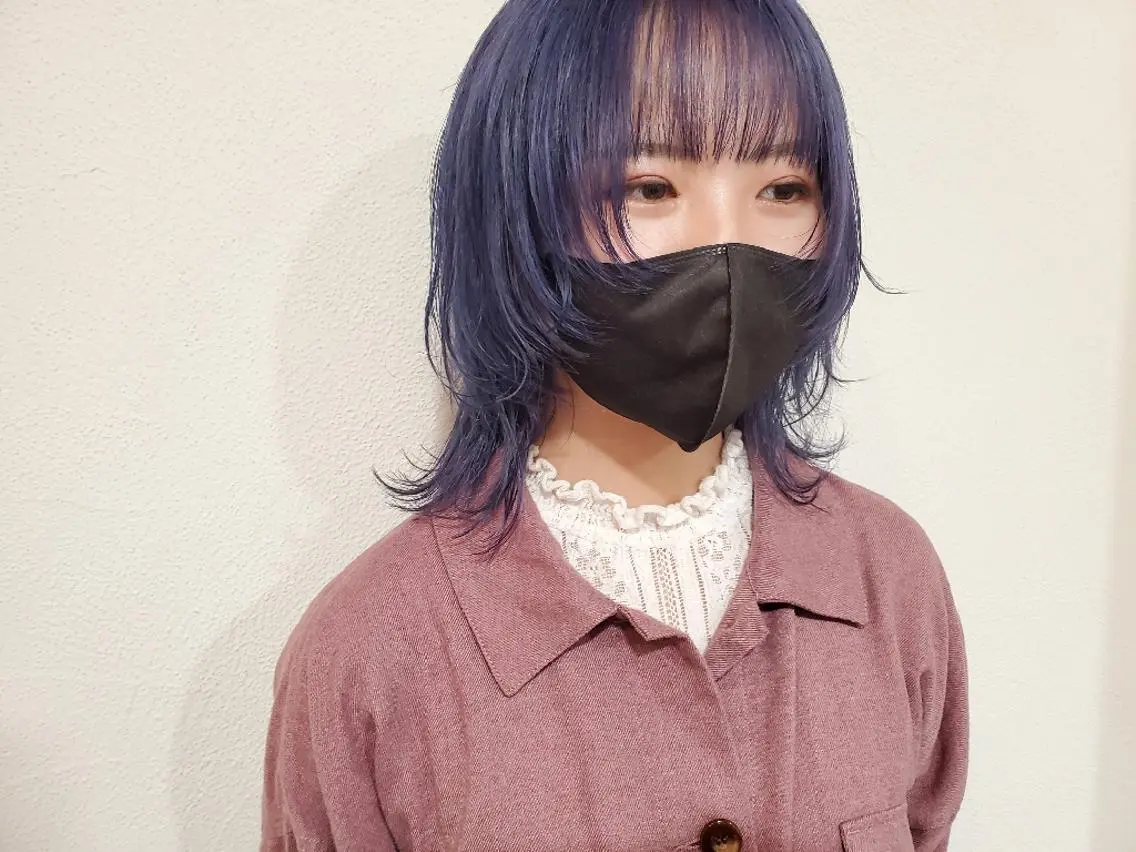 セミロング カラー カット トリートメント パ ルのヘアスタイル