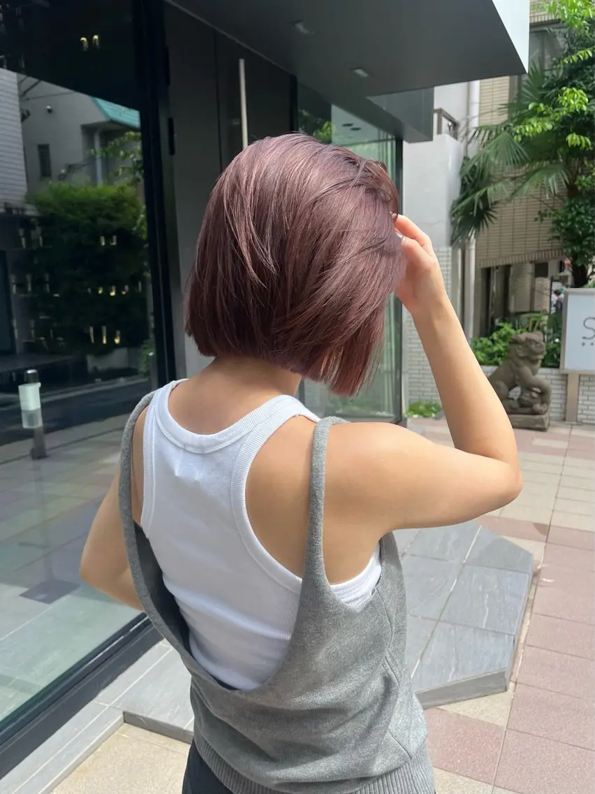 ミディアム 期間限定 ショート特化/表参道のヘアスタイル