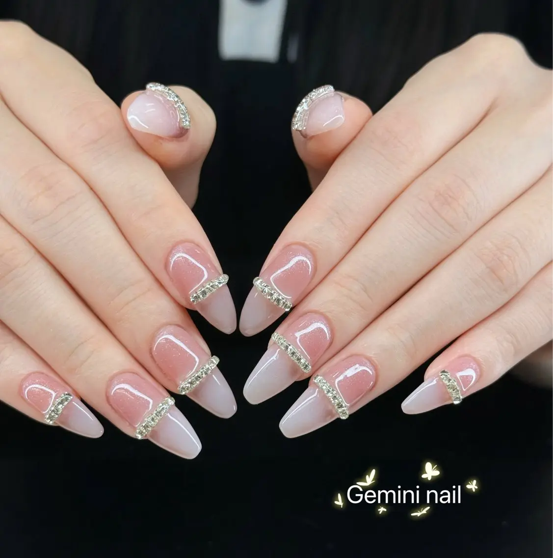 ネイル ネイルチップ Gemini nail.Yukiのネイルデザイン