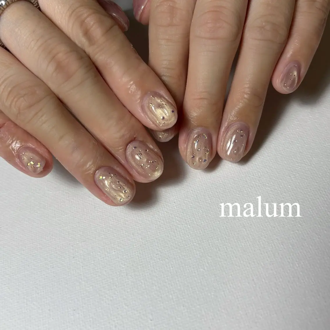 ネイル ハンドネイル malum nailのネイルデザイン