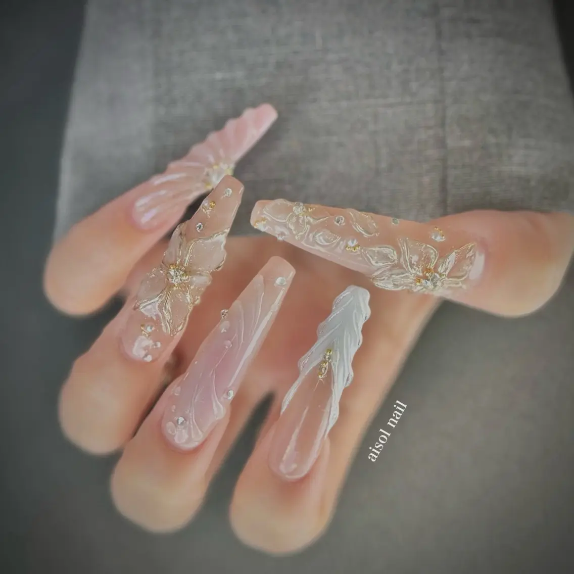 ネイル アートネイル ハンドネイル Aisol nail salonのネイルデザイン