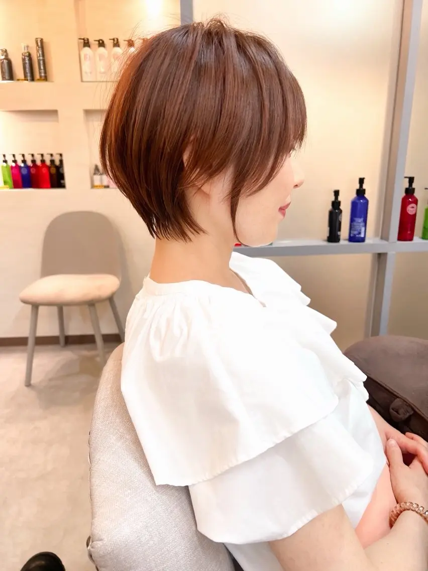 ショート ショートヘア 有田 奨のヘアスタイル