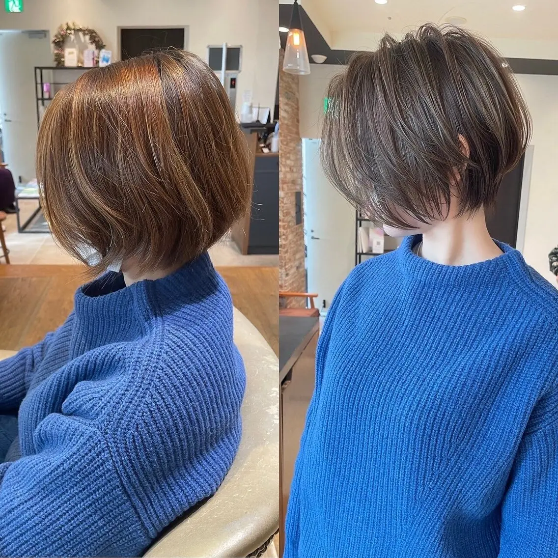 ショート カラー カット ヘアカラー ショート特化/ 似合わせ MARIAのヘアスタイル