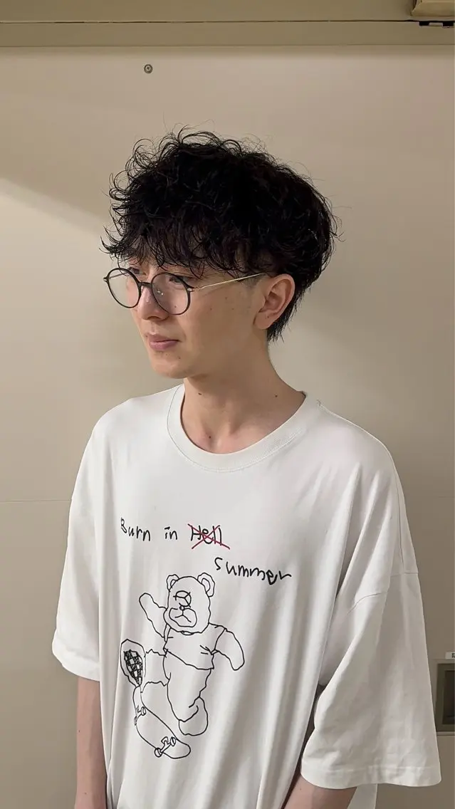 ショート メンズ 龍 颯斗のヘアスタイル
