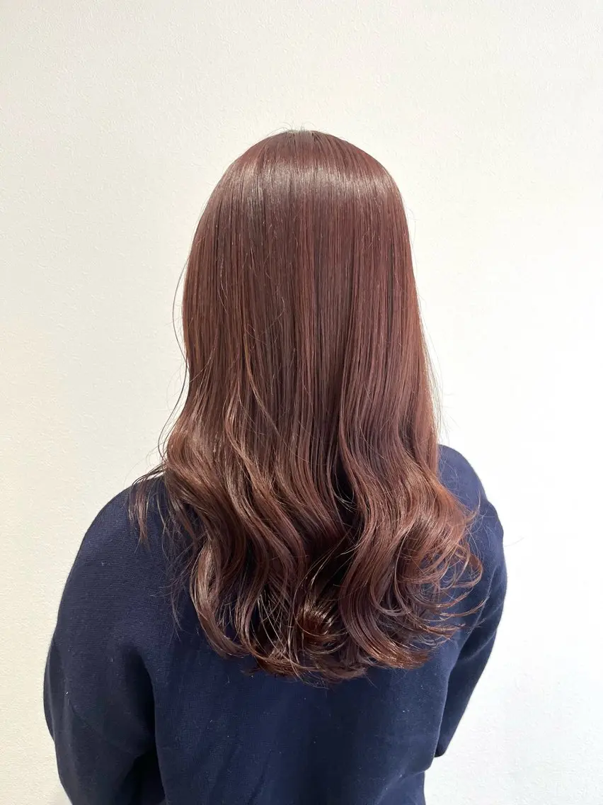 ロング カラー ヘアカラー トリートメント 透明感Color🩶 髪質改善 ユウナ🦋のヘアスタイル