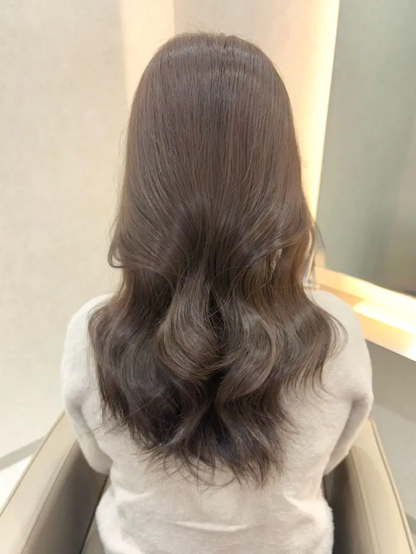 ロング 韓国風ヘア レイヤーカット カット ヘアカラー トリートメント kanato🇰🇷 【札幌韓国ヘア】のヘアスタイル
