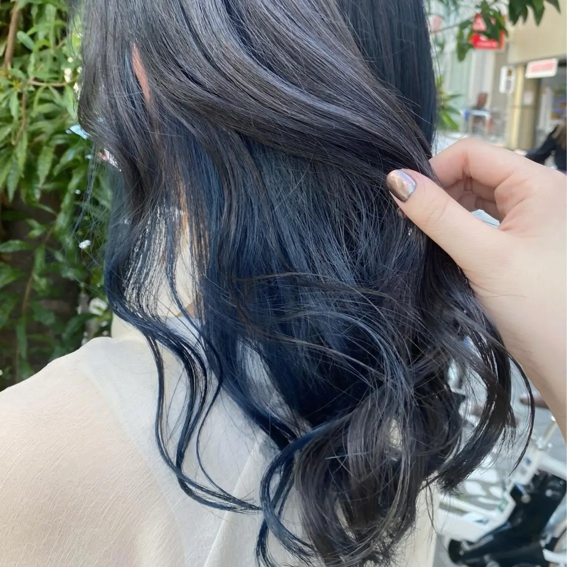 ロング カラー マンツーマン女性 美容師 奏のヘアスタイル